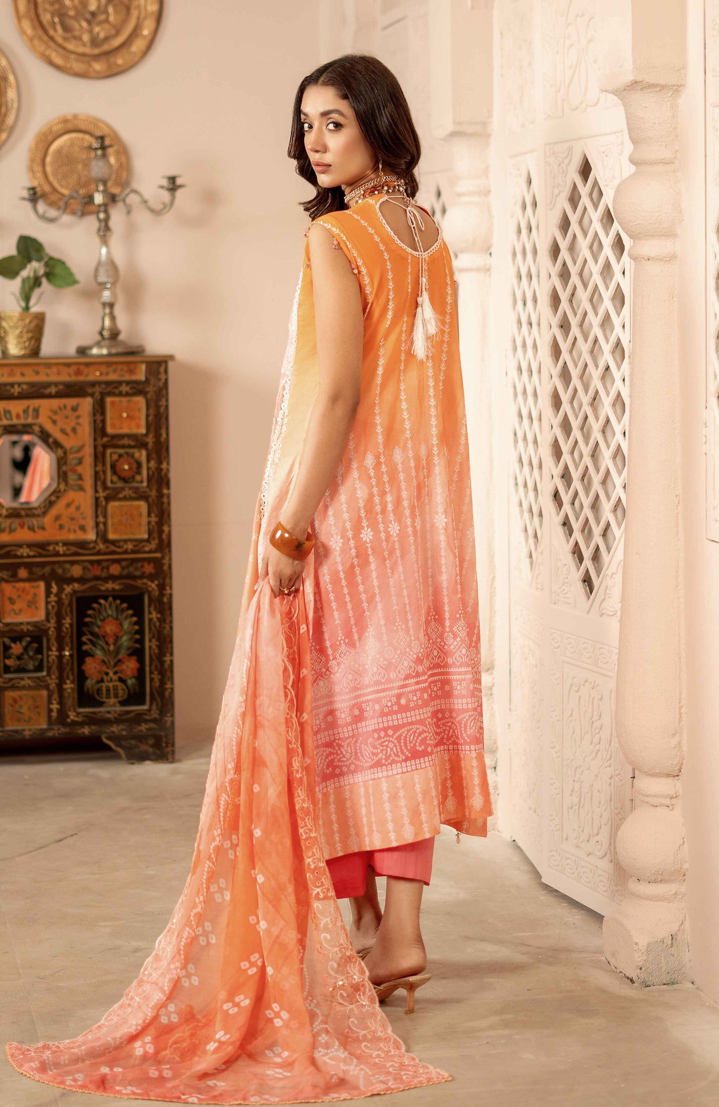 Sunshine Bloom By Alzohaib Premium Printed Embroidered Unstitched 3pcs