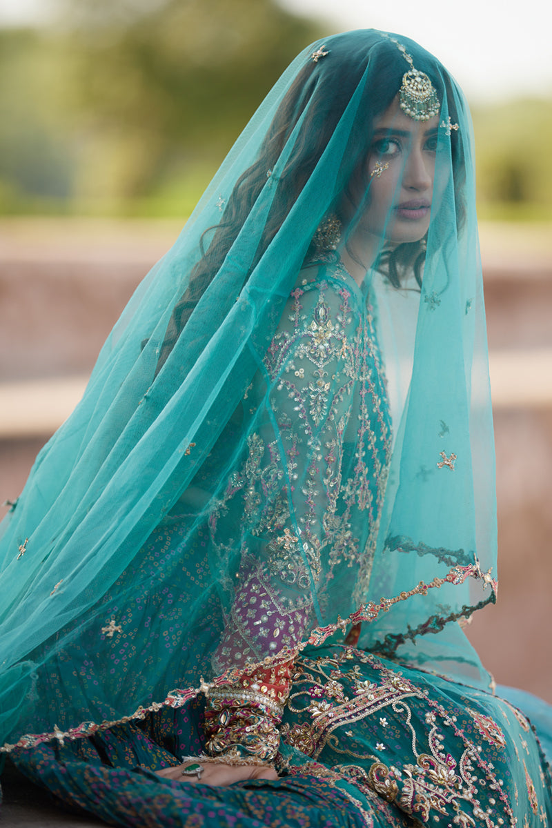 Qalamkar Sadmani Luxury Formals Unstitched 3pcs