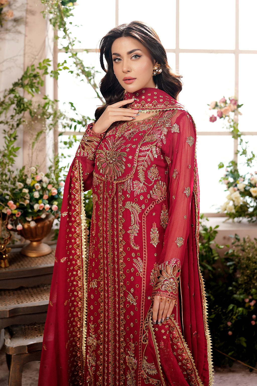 Aarzu Luxury Embroidered Vol-03 Unstitched 3Pcs