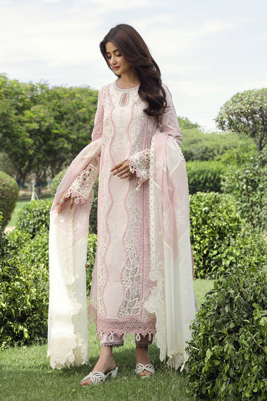 Qalamkar Festive Lawn Unstitched 3pcs - Jotey