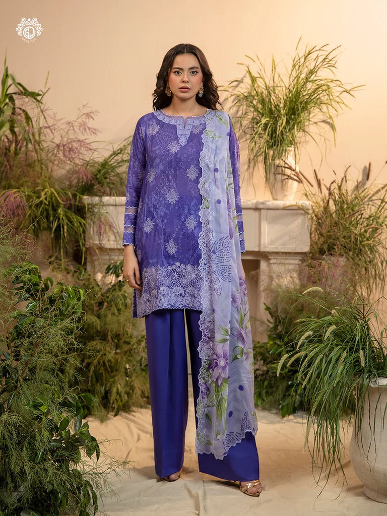 Morja By Gull Jee Vol-10 Embroidered Digital Printed Lawn Unstitched 3 Piece