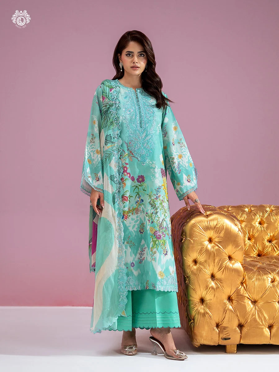 Rang Pasand By Gull Jee Vol-09 Embroidered Digital Printed Fancy Lawn Unstitched 3Pcs