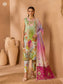 Printkari By Gull Jee Embroidered Digital Printed Lawn Unstitched 3Pcs