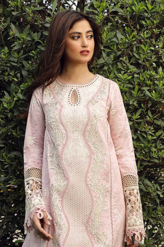 Qalamkar Festive Lawn Unstitched 3pcs - Jotey