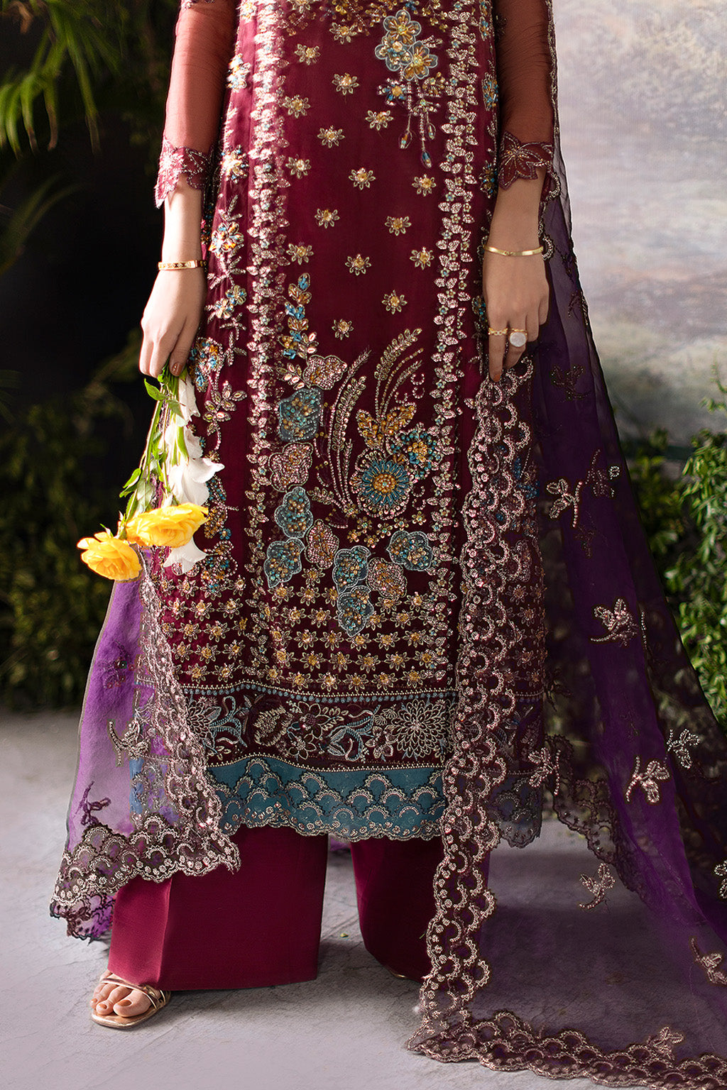 Fleurie By Saad Shaikh Vol-03 Festive Unstitched 3Pcs