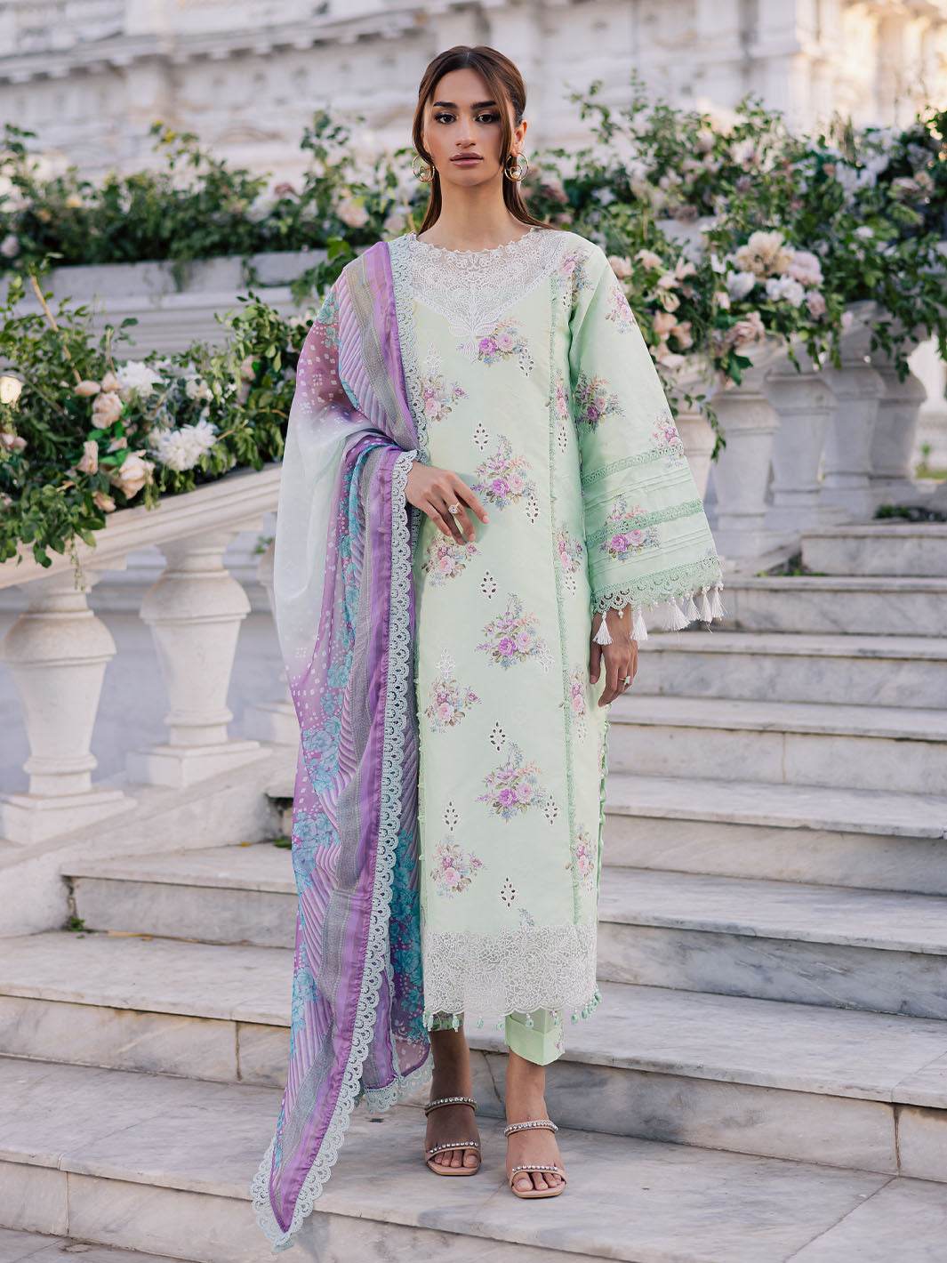 Ivy Bloom Printkari By Parishay Primium Printed Lawn Unstitched 3pcs - Jotey