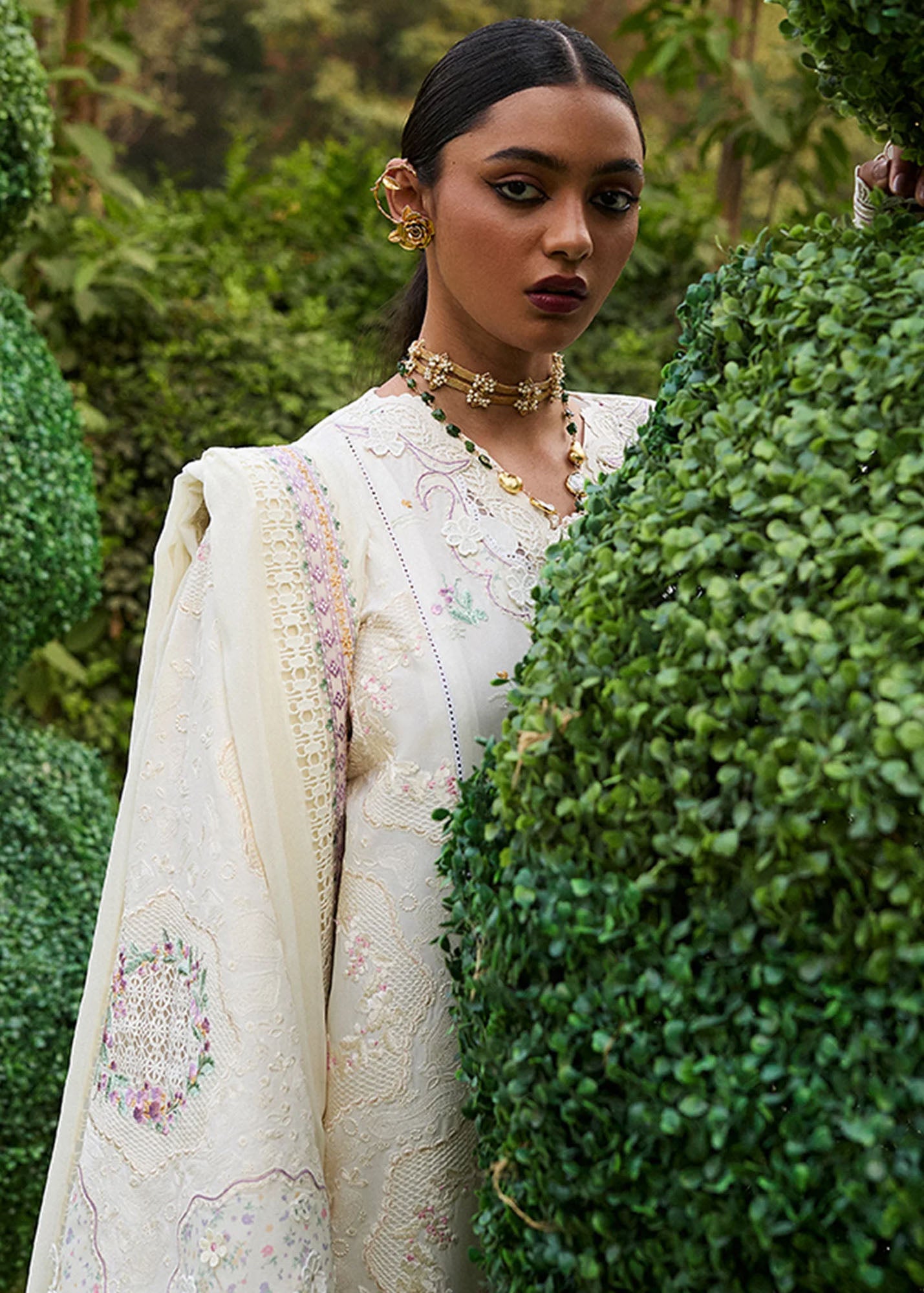 Lawn'25 Eid by Suffuse Embroidered Lawn Unstitched 3Pcs