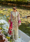 Elaf Print Chikankari Unstitched Lawn 3pcs - Jotey