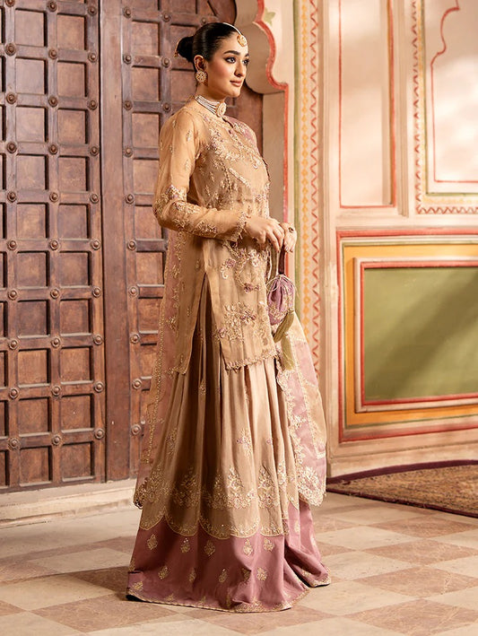 Rangreza by Zebtan Embroidered Organza Luxury Unstitched 3 Piece