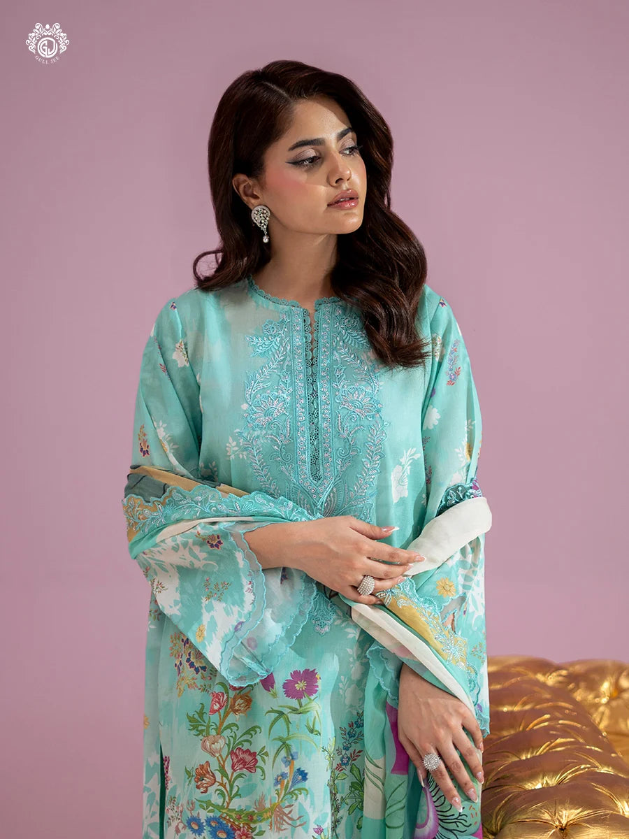 Rang Pasand By Gull Jee Vol-09 Embroidered Digital Printed Fancy Lawn Unstitched 3Pcs