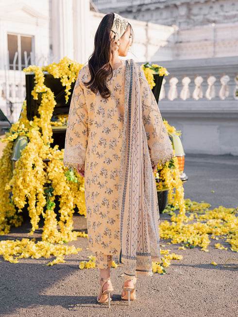 Ivy Bloom Printkari By Parishay Primium Printed Lawn Unstitched 3pcs - Jotey