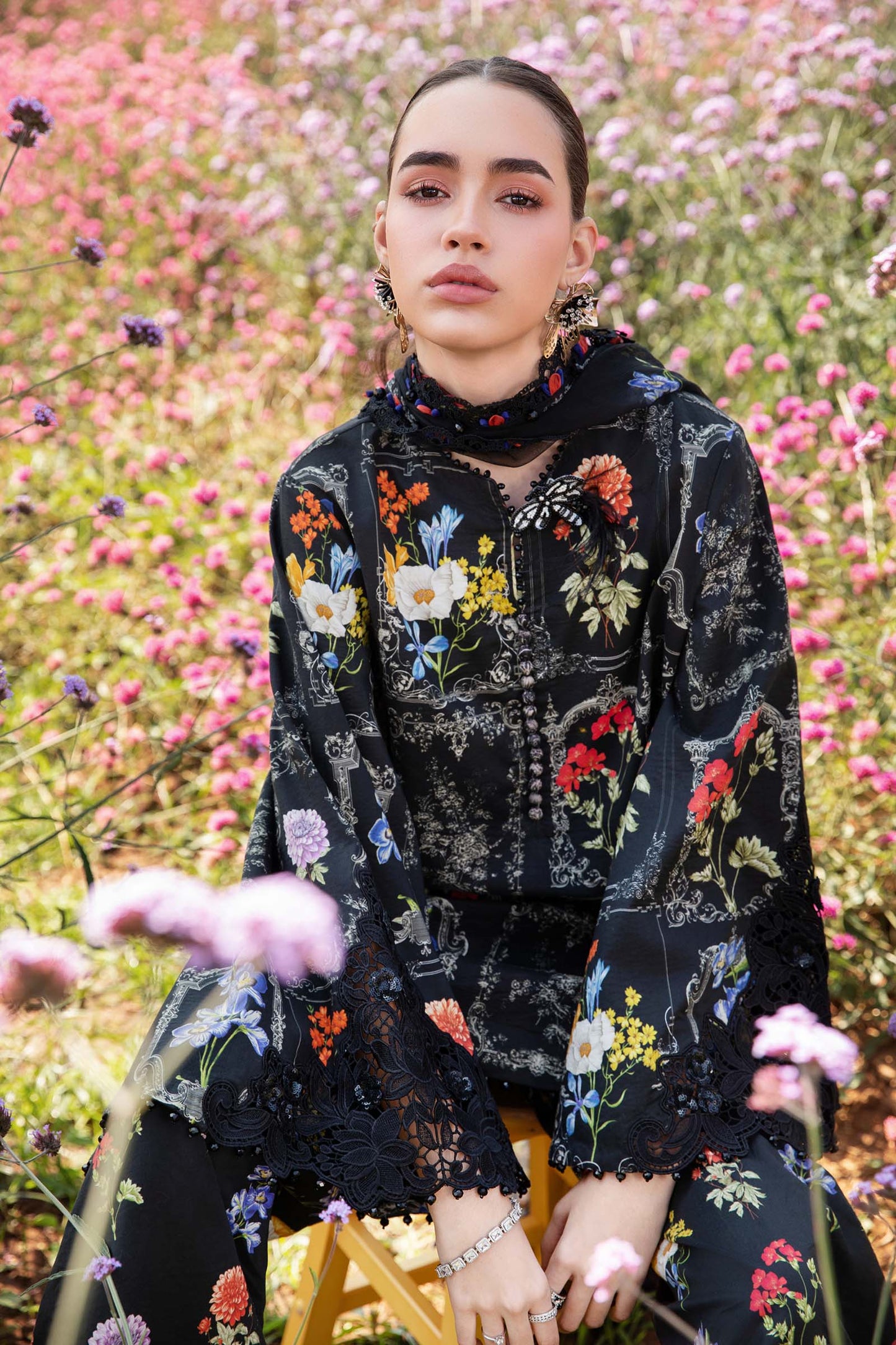 M. Prints By Maria B. Lawn Vol-25 Printed Unstitched 3pcs