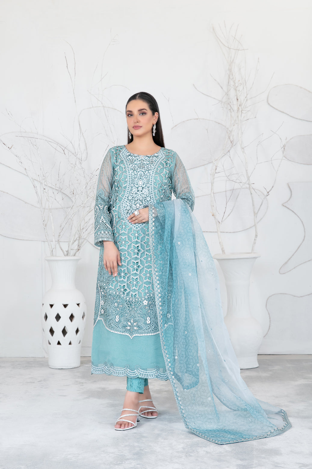 Gelareh By Tawakkal Fabrics Embroidered Unstitched 3pcs