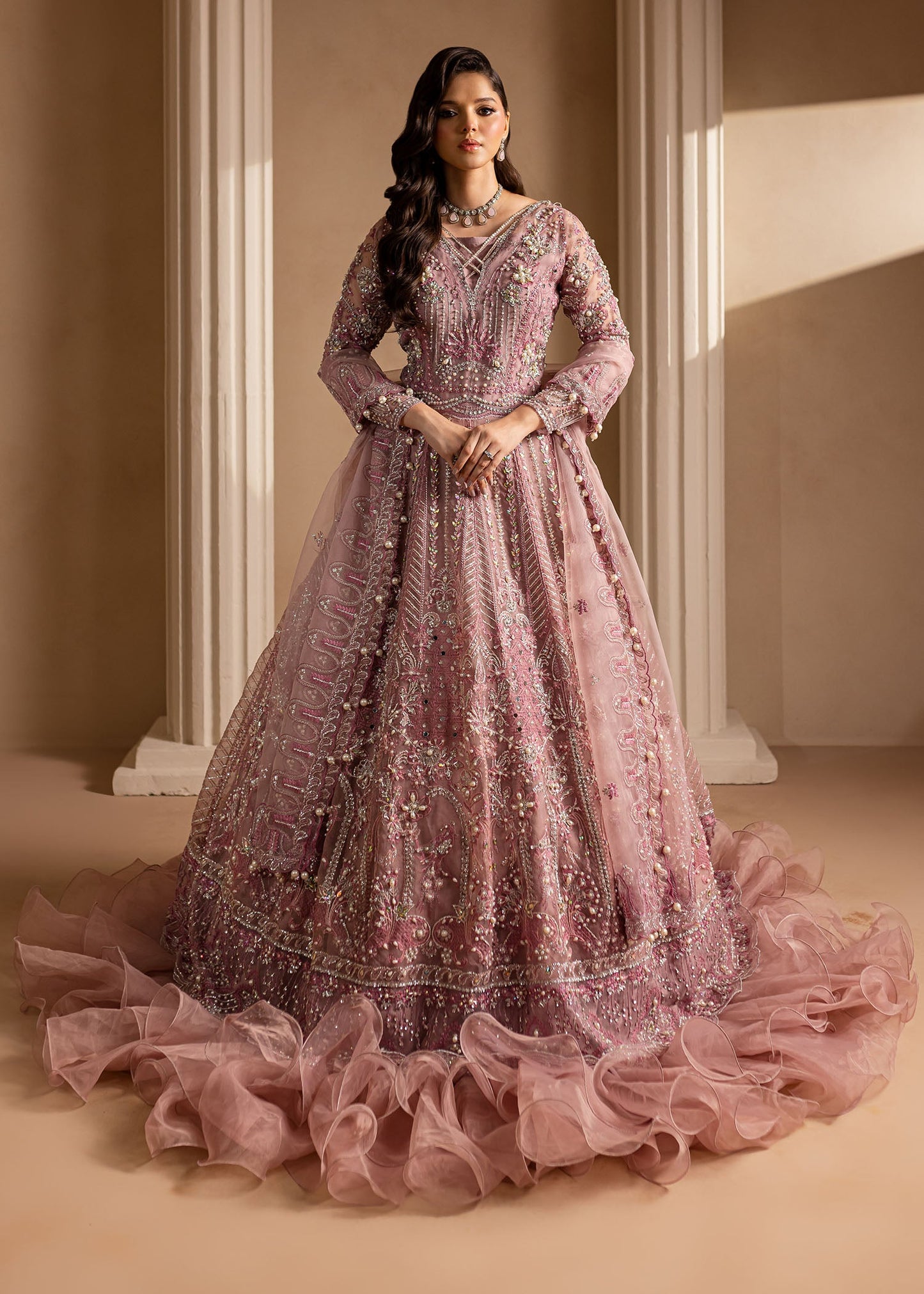 Maria Osama Khan Lamhay Wedding Festive Edit'24