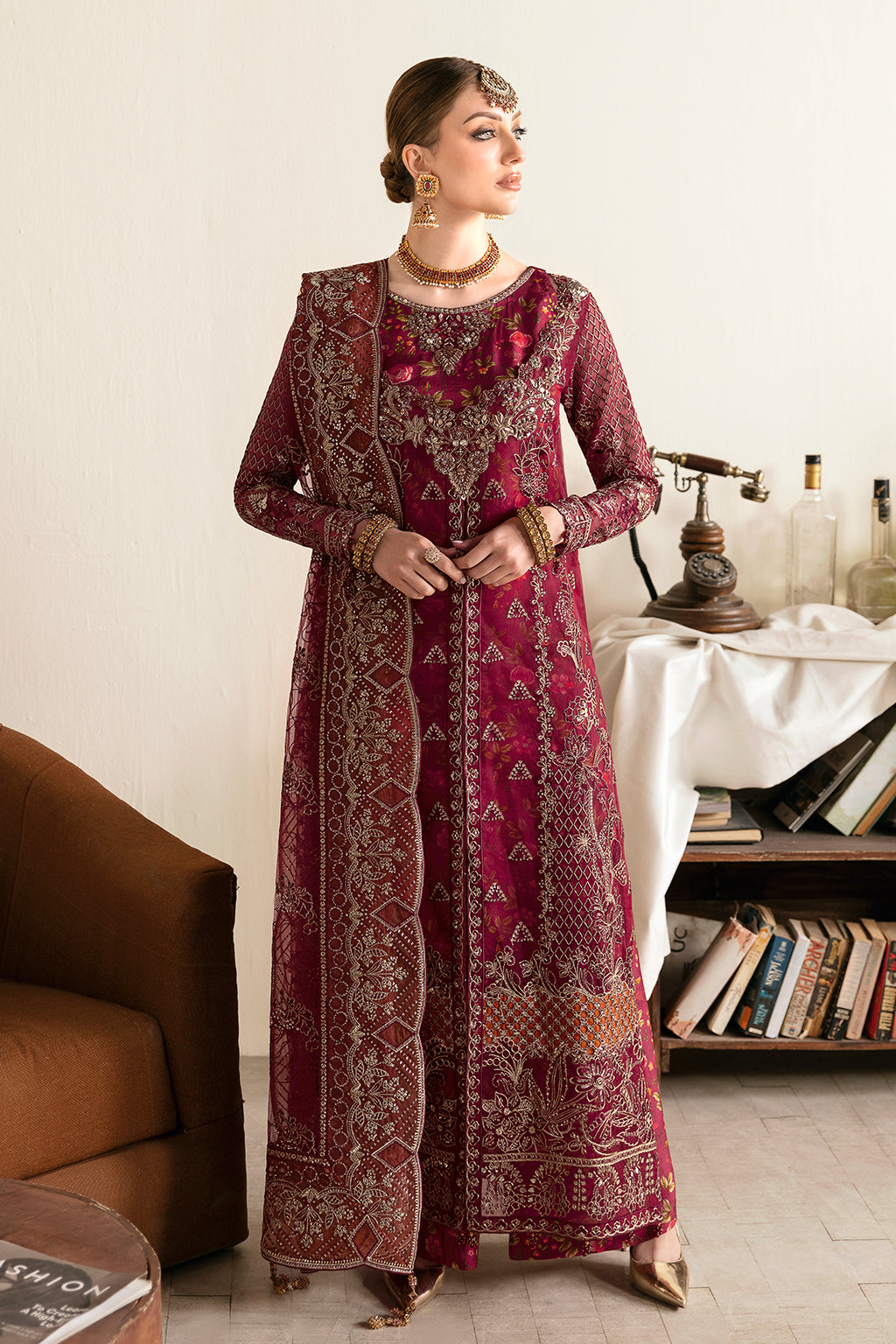 Ramsha Luxury Festive Formals Vol-1 Unstitched 3pcs - Jotey