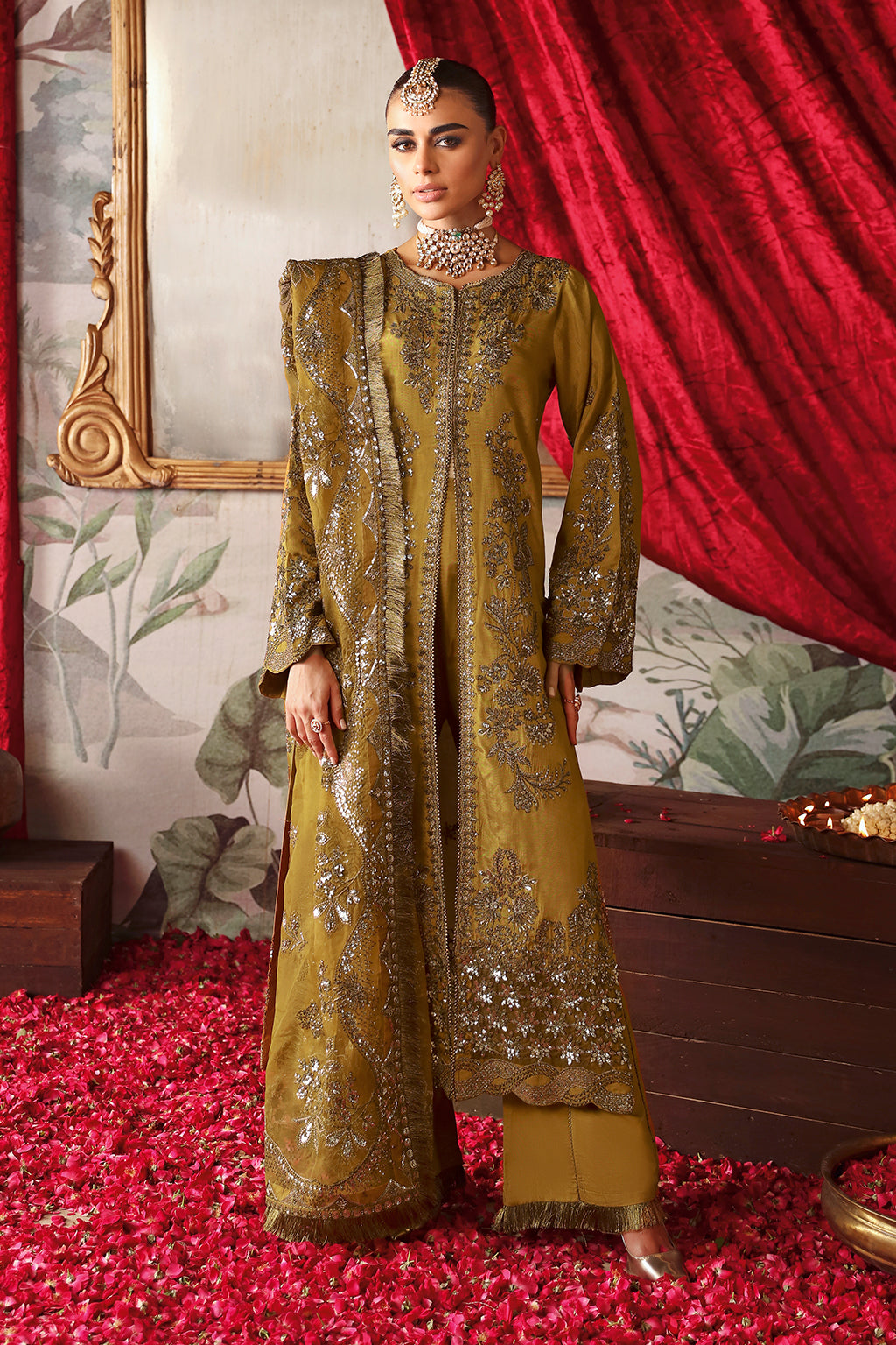 SHAGNA Premium Raw Silk Unstitched 3pcs