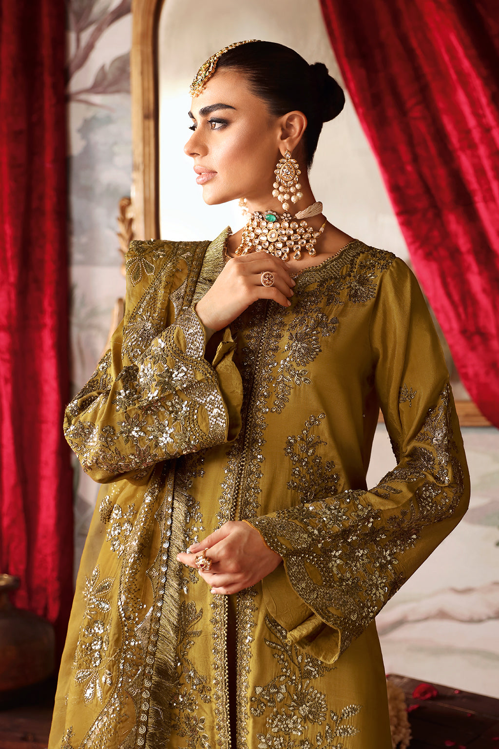 SHAGNA Premium Raw Silk Unstitched 3pcs