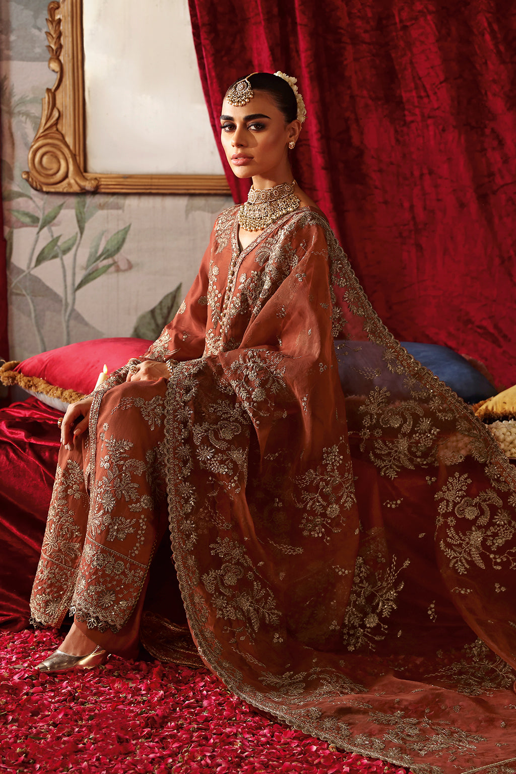 SHAGNA Premium Raw Silk Unstitched 3pcs