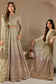 JAZMIN Wedding Formals Embroidered Chiffon Unstitched 3pcs