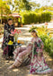 Elaf Print Chikankari Unstitched Lawn 3pcs - Jotey