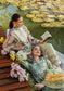 Elaf Print Chikankari Unstitched Lawn 3pcs - Jotey