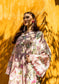Elaf Print Chikankari Unstitched Lawn 3pcs - Jotey