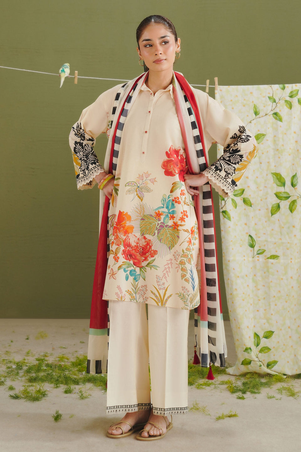 Coco by Zara Shahjahan Prints Drop One Unstitched 3Pcs
