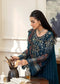 Tabassum By ZA Clothes Embroidered Chiffon Semi-Stitched 3pcs - Jotey