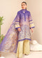 Wisam by Johra Chikankari Embroidered Printed Bana Dora Lawn Unstitched 3Pcs