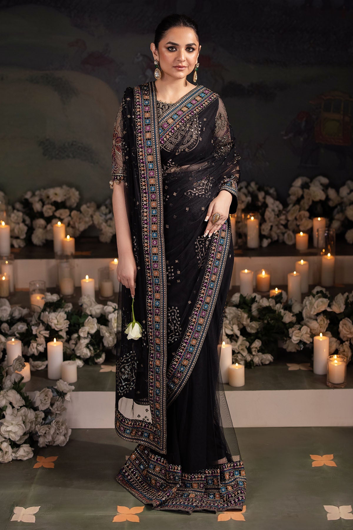Alfaaz Embroidered Luxury Festive Edition Unstitched 3pcs