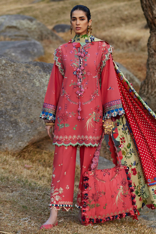 Elan Embroidered Lawn Unstitched 3pcs