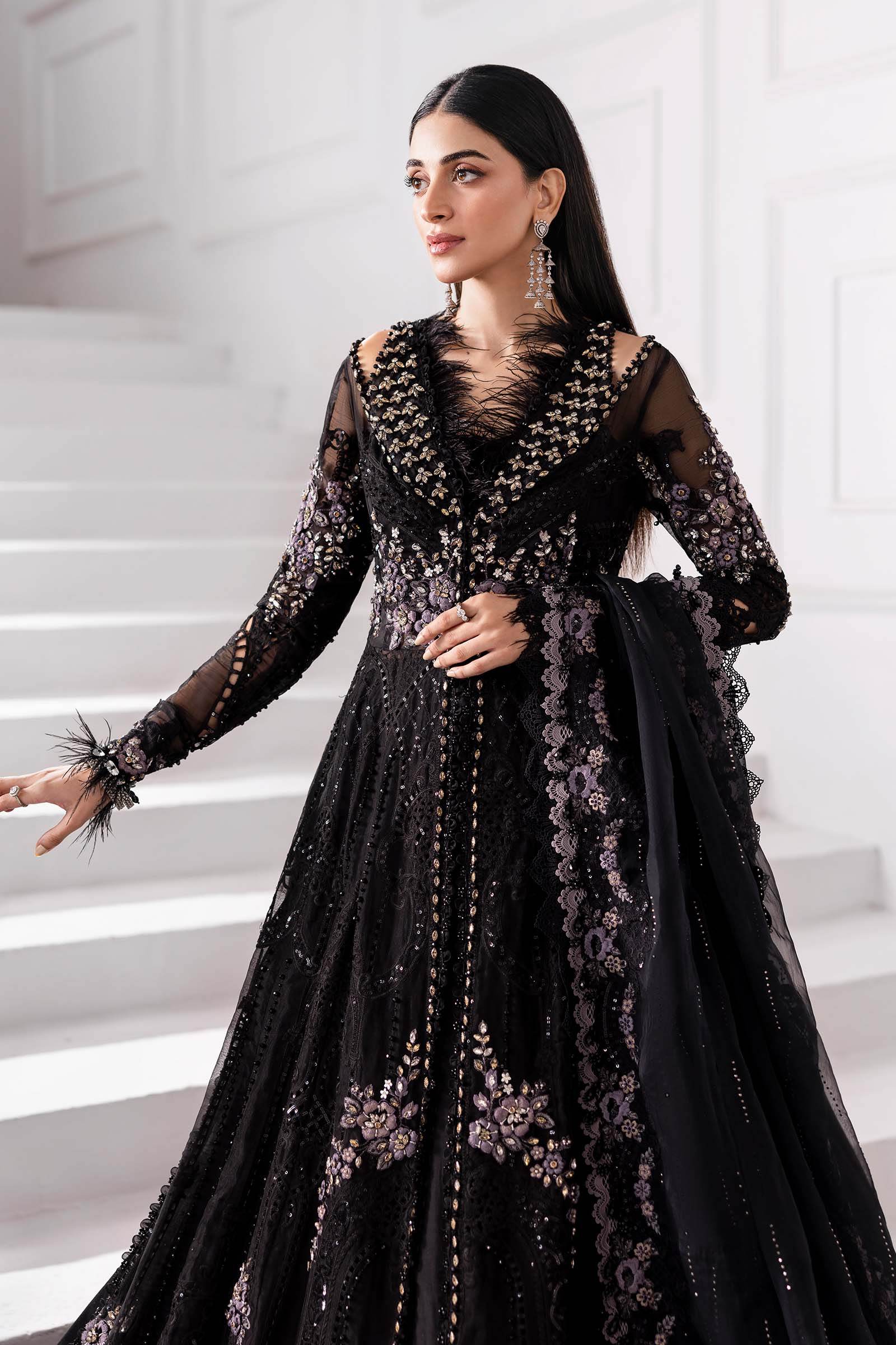 MARIA B. Embroidered Vol-30 Luxury Unstitched 3pcs - Jotey