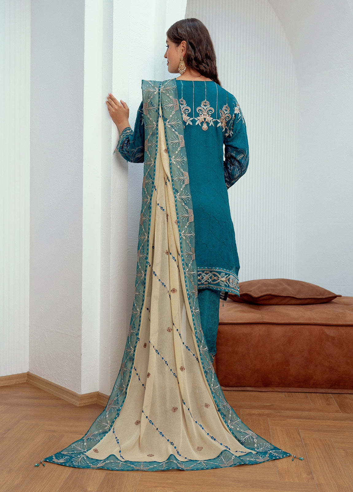 MEHRIMA By Noori Stitched Chiffon Luxury 3pcs