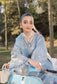 Adans Libas Gull Rukh Unstitched Lawn 3 Piece - Jotey