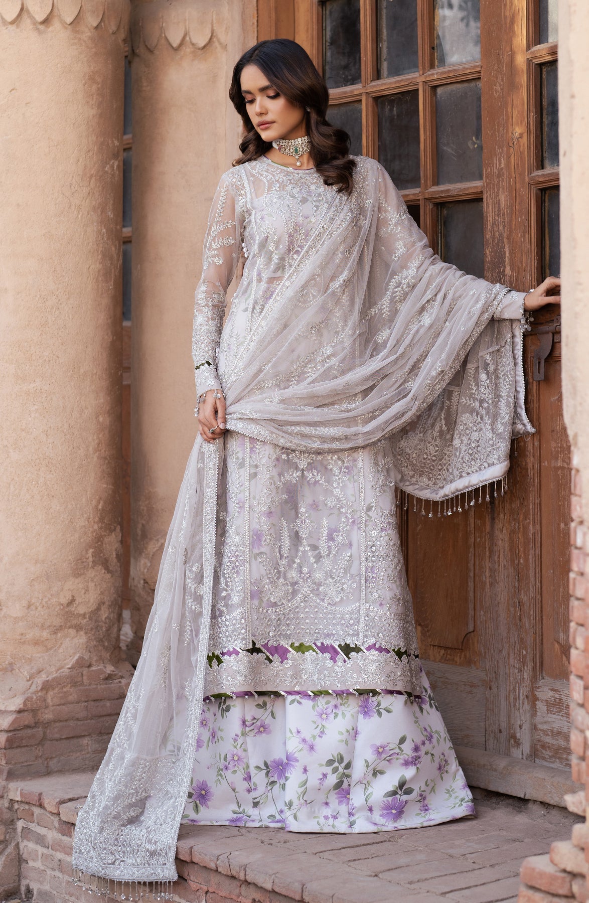 Shehnai By Zarif Embroidered Luxury Wedding Unstitched 3pcs
