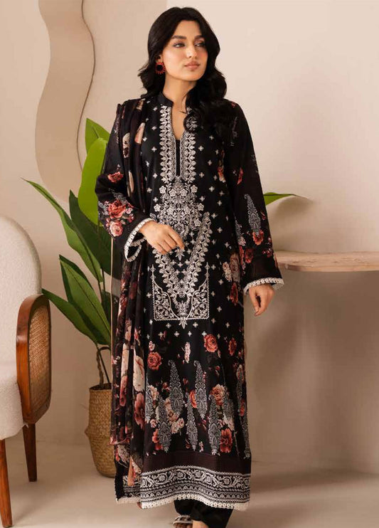Nehal By Johra Embroidered Printed Lawn Unstitched 3Pcs