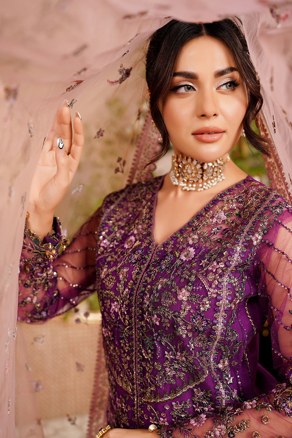 Aarzu Luxury Embroidered Vol-03 Unstitched 3Pcs