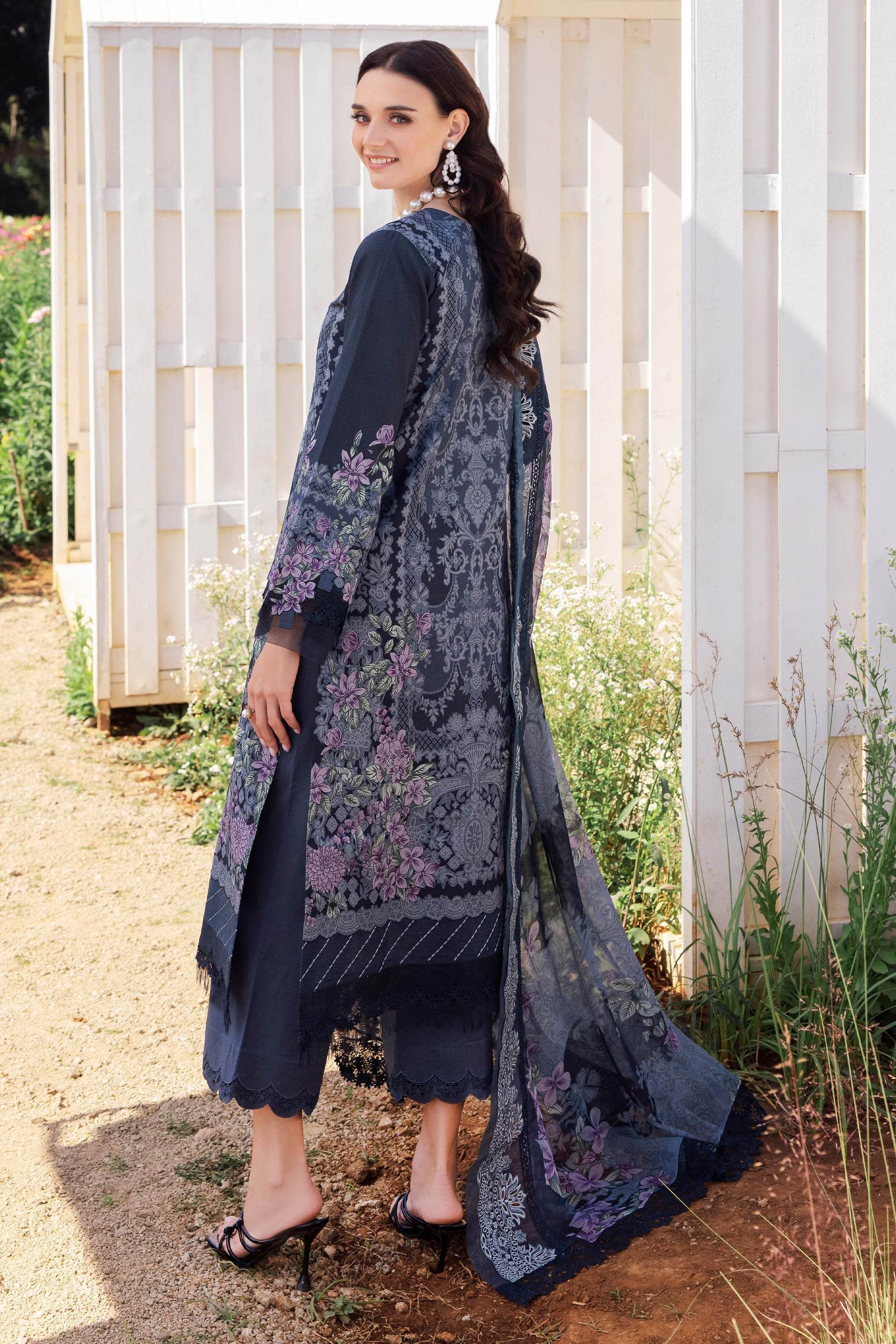 Jade Needle Wonder Lawn'25 Unstitched 3pcs - Jotey