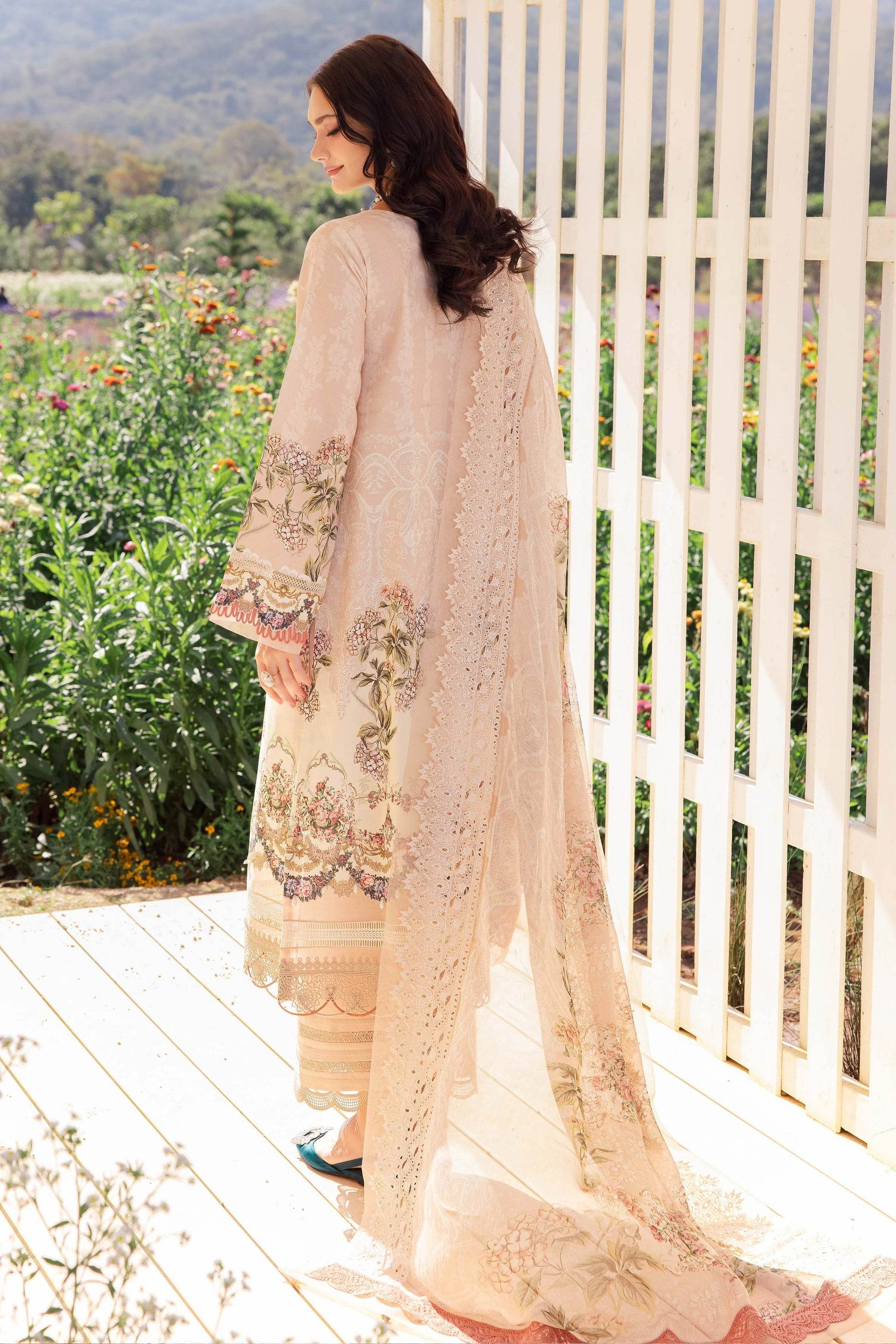 Jade Needle Wonder Lawn'25 Unstitched 3pcs - Jotey