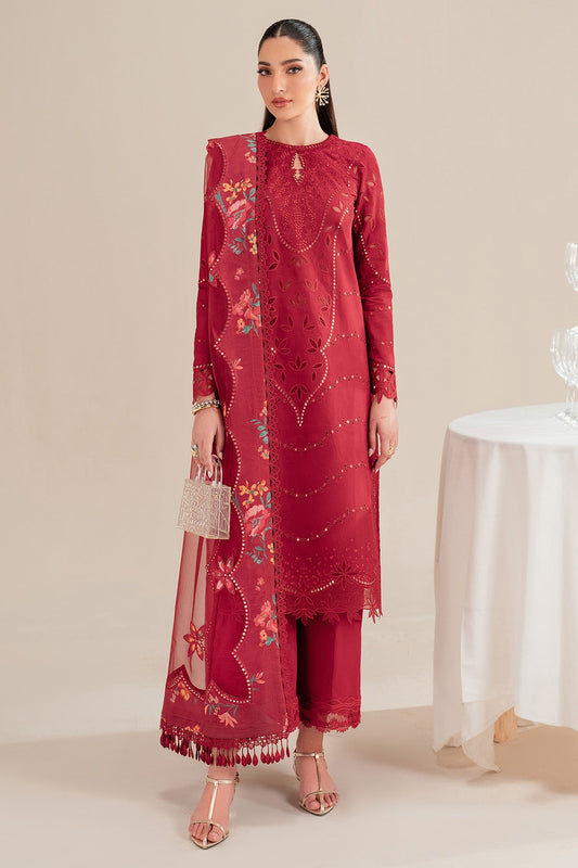 Iris By Jazmin Embroidered Luxury Lawn Unstitched 3pcs