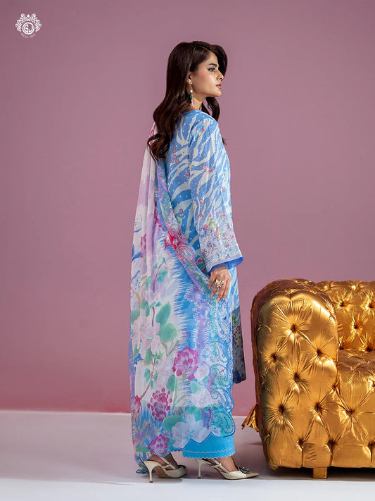 Rang Pasand By Gull Jee Vol-09 Embroidered Digital Printed Fancy Lawn Unstitched 3Pcs