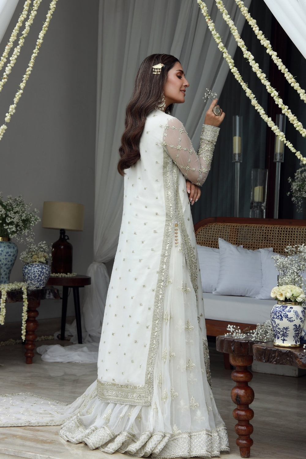 Gulmina Embroidered Chiffon Unstitched 4 Piece