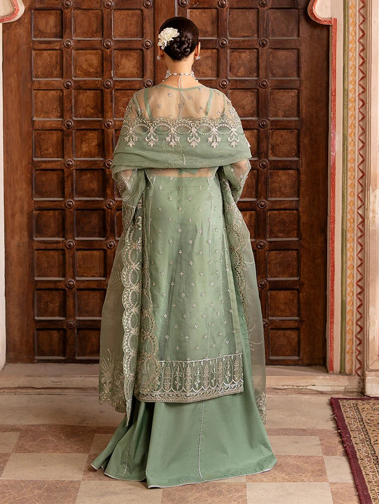 Rangreza by Zebtan Embroidered Organza Luxury Unstitched 3 Piece