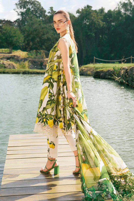 M. Prints By Maria B. Lawn Vol-25 Printed Unstitched 3pcs