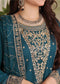 Nura Luxury Embroidered Chiffon Semi-Stitched 3pcs