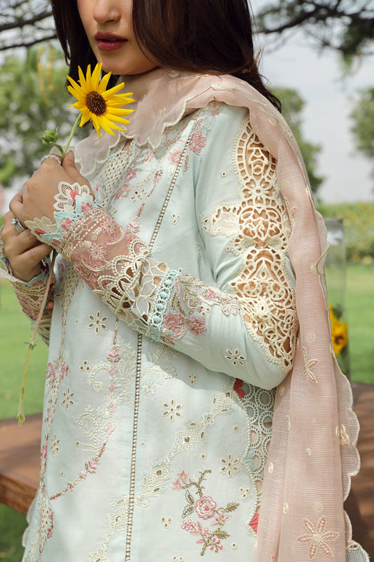 Qalamkar Festive Lawn Unstitched 3pcs - Jotey