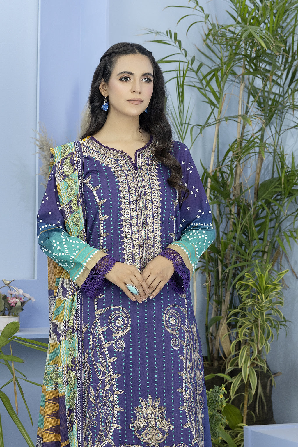 Johra Allure Embroidered Lawn Unstitched 3Pcs