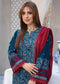 Ethnic By Anaya Hoor Embroidered Lawn Unstitched 3pcs - Jotey