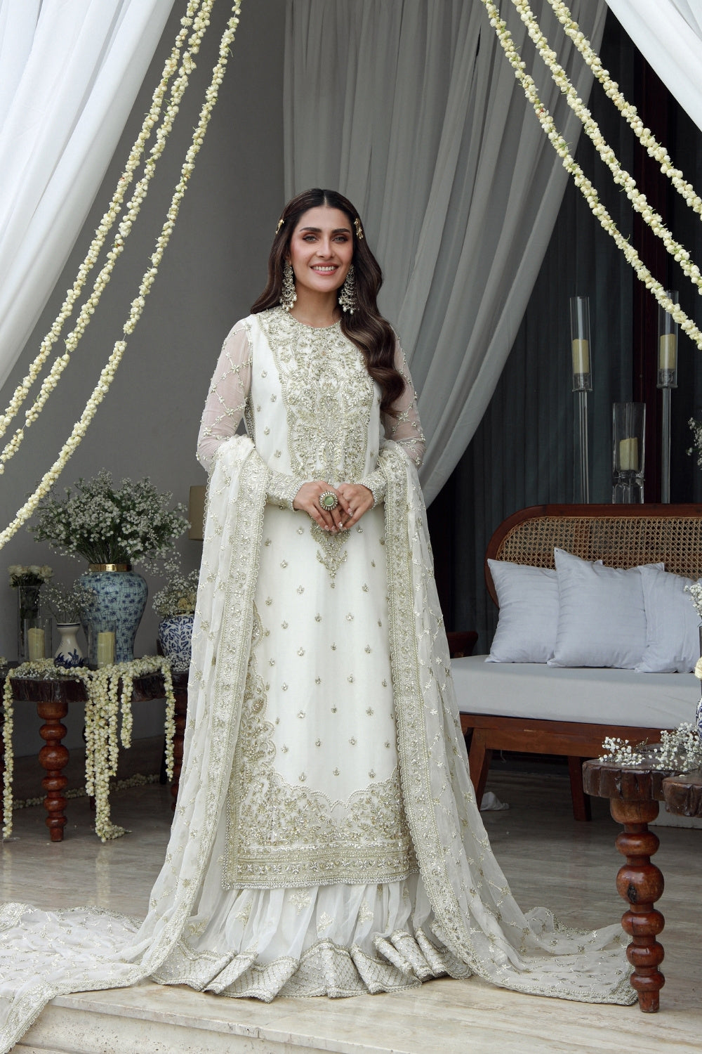 Gulmina Embroidered Chiffon Unstitched 4 Piece