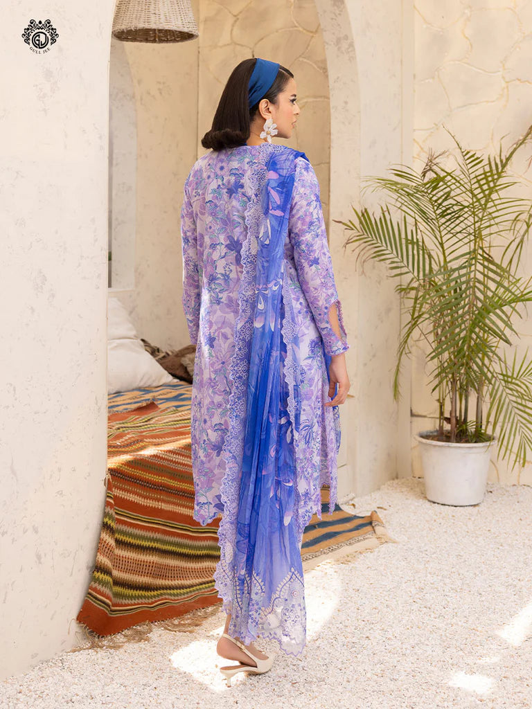 Morja By Gull Jee Vol-12 Embroidered Digital Printed Lawn Unstitched 3Pcs